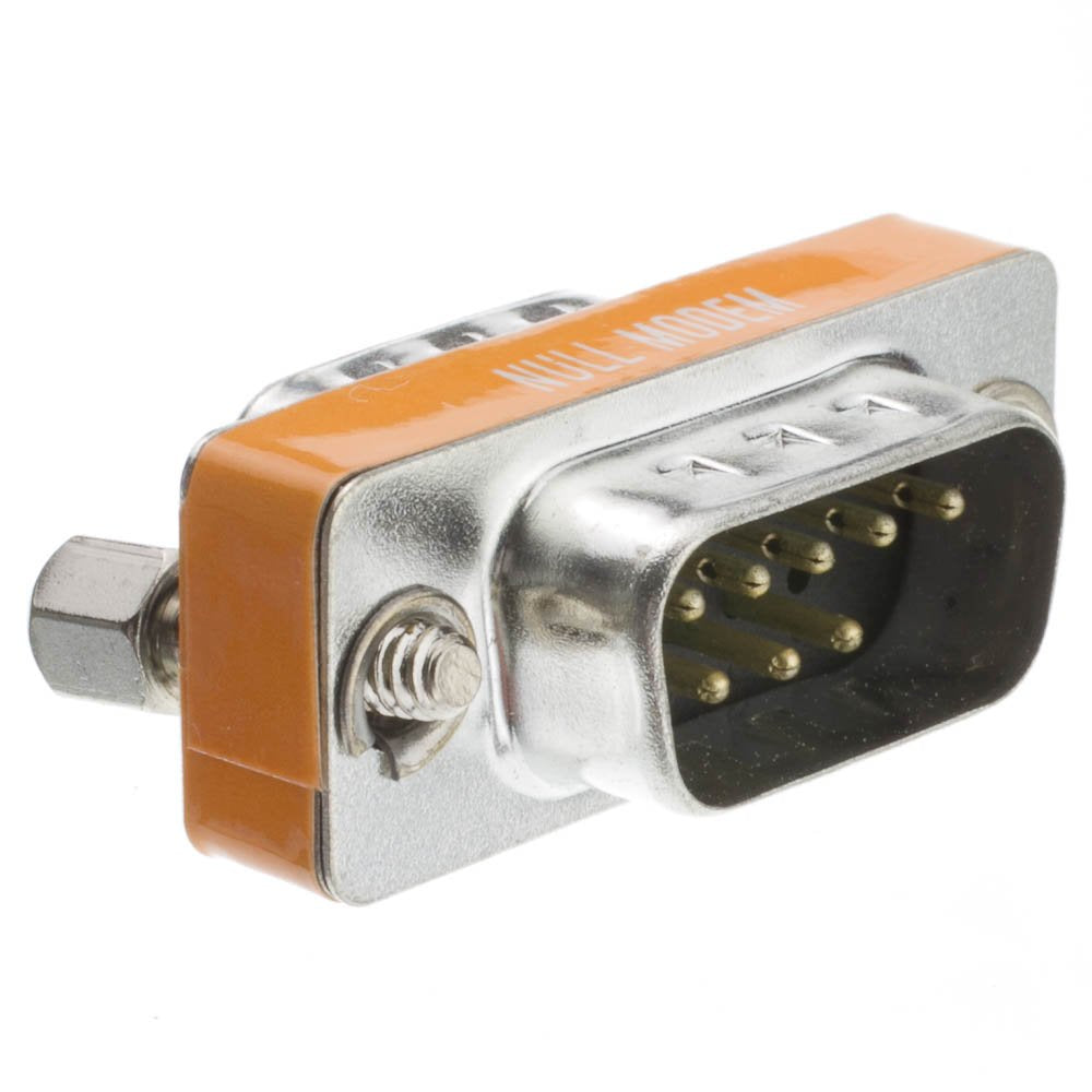Mini Adapter   Db9 Male / Db9 Male Gender Changer