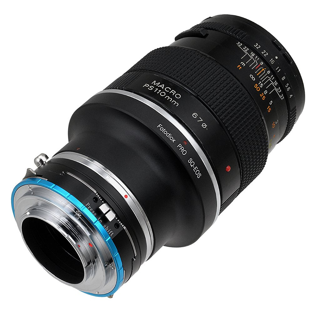 Fotodiox Pro Lens Mount Shift Adapter - Bronica Sq Mount Slr Lens To X-Series Mirrorless Camera