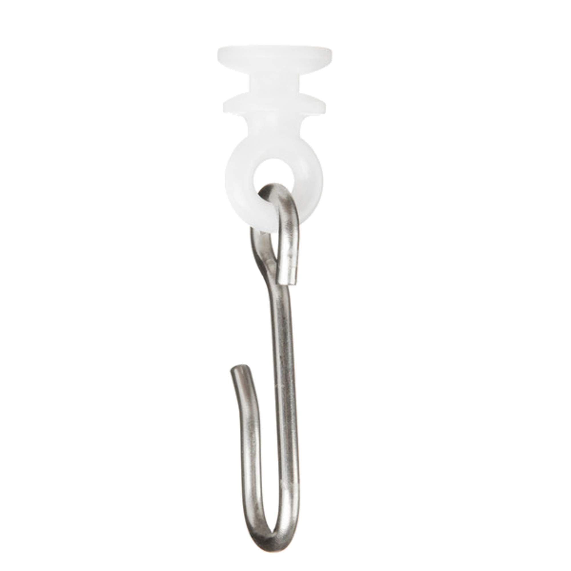 Dmse Wholesale Button Carrier With Stainless Steel Hook Carriers Glides Sliders Slide, And Rollers (112 Pack)