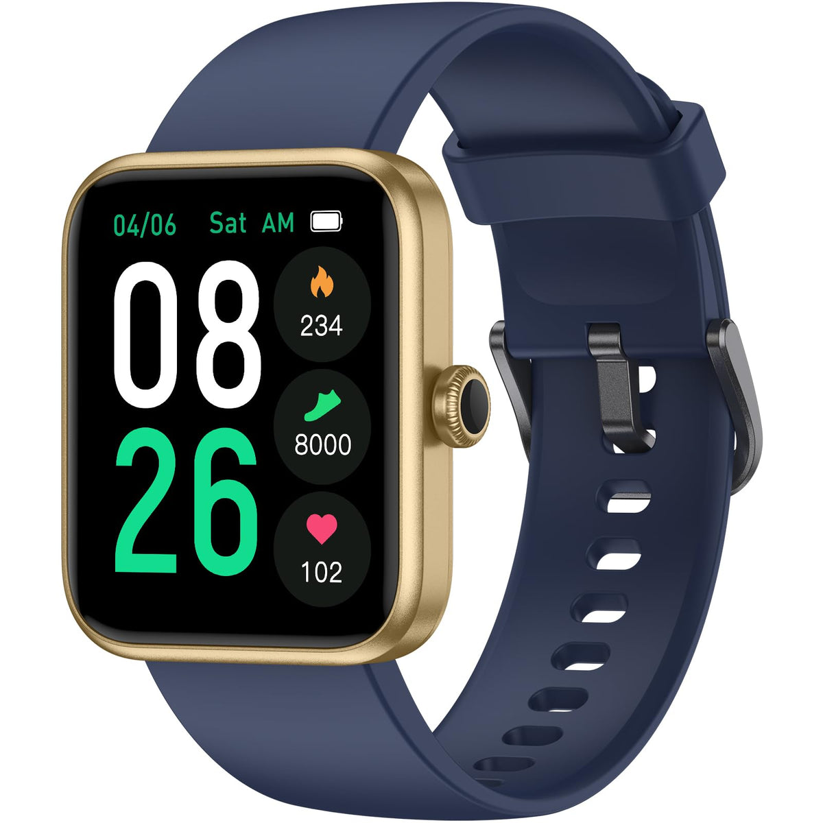 Livikey Smart Watch, Fitness Tracker Watch With Heart Rate Monitor, Spo2, Sleep Tracker, 5Atm Waterproof Smartwatch For Women Me