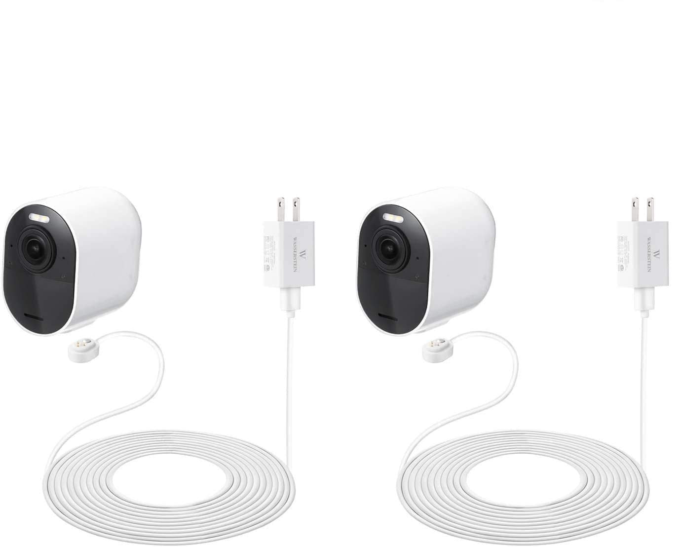 16Ft/4.8M Weatherproof Outdoor Charging Cable With Quick Charge Adapter Compatible With Arlo Ultra/Ultra 2/Pro 3/Pro 4/Pro 5S (2