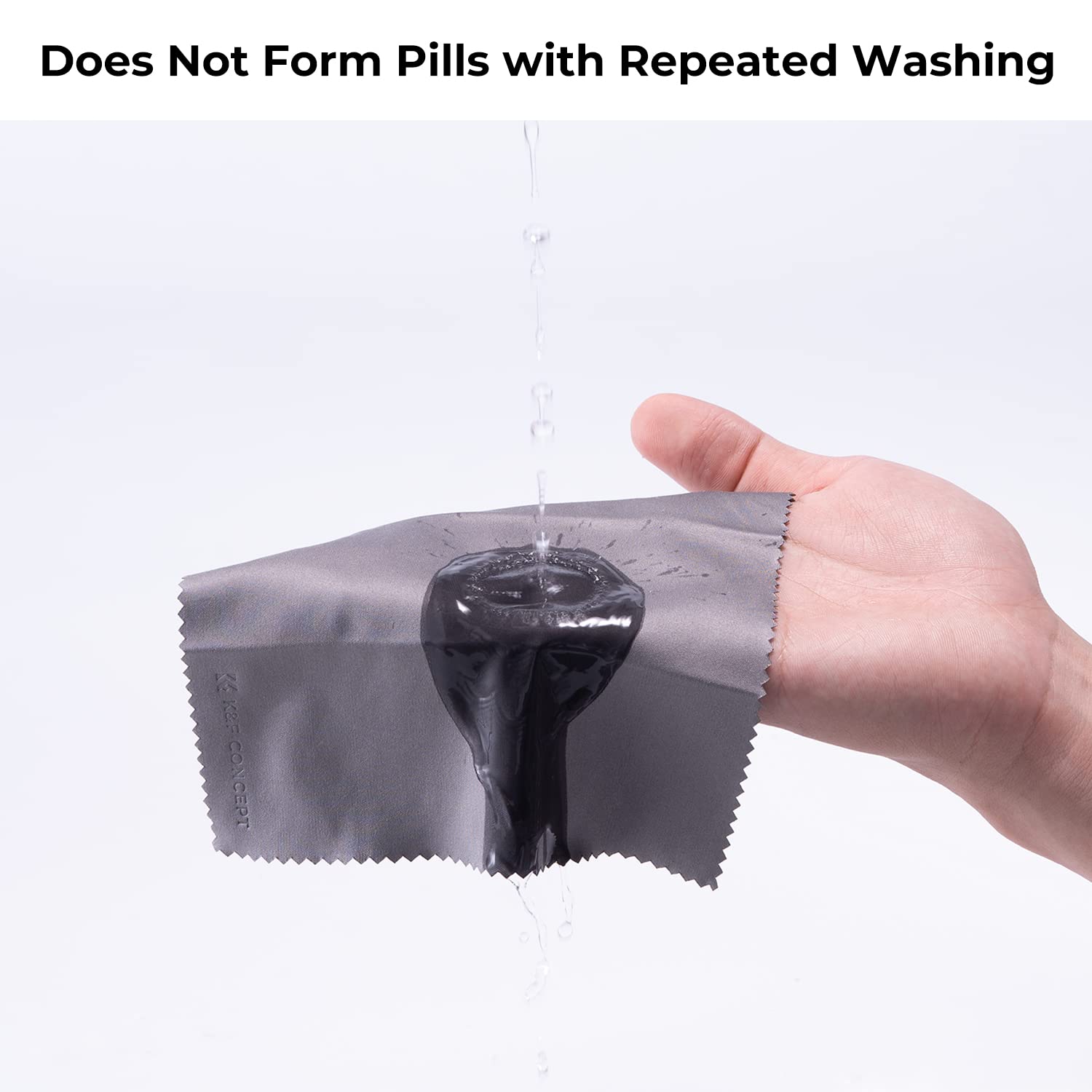 K&F Concept 10 Pack Lens Cleaning Cloth 15X18Cm, Washable Reusable Microfiber Cleaning Cloth For Camera Lenses, Glasses, Screens, Cameras, Eyeglasses, Lcd Tv Screens