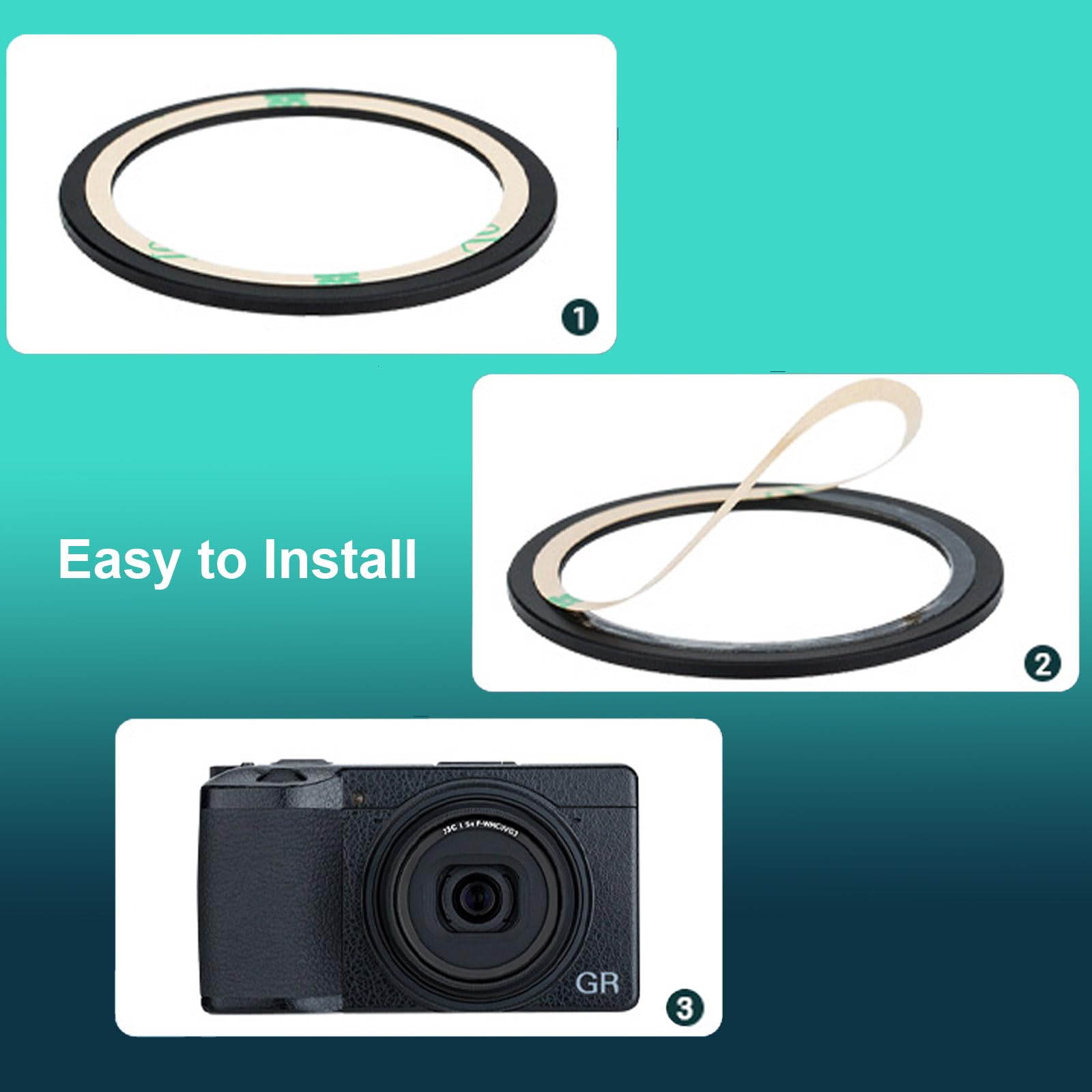 JJC UV Protection Filter 19-Layer Multi-Coated Ultra Slim for Ricoh GR III GR IIIx GR II Aluminum