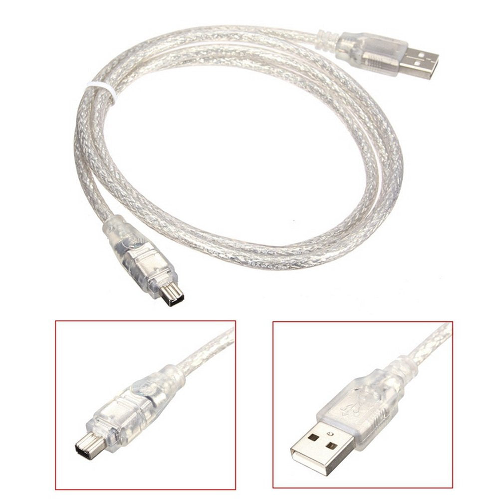 Axgear Ieee Firewire 1394 Cable 4 Pin To 6 Pin 4 6 Pin Link Cable Wire 2.5 Ft