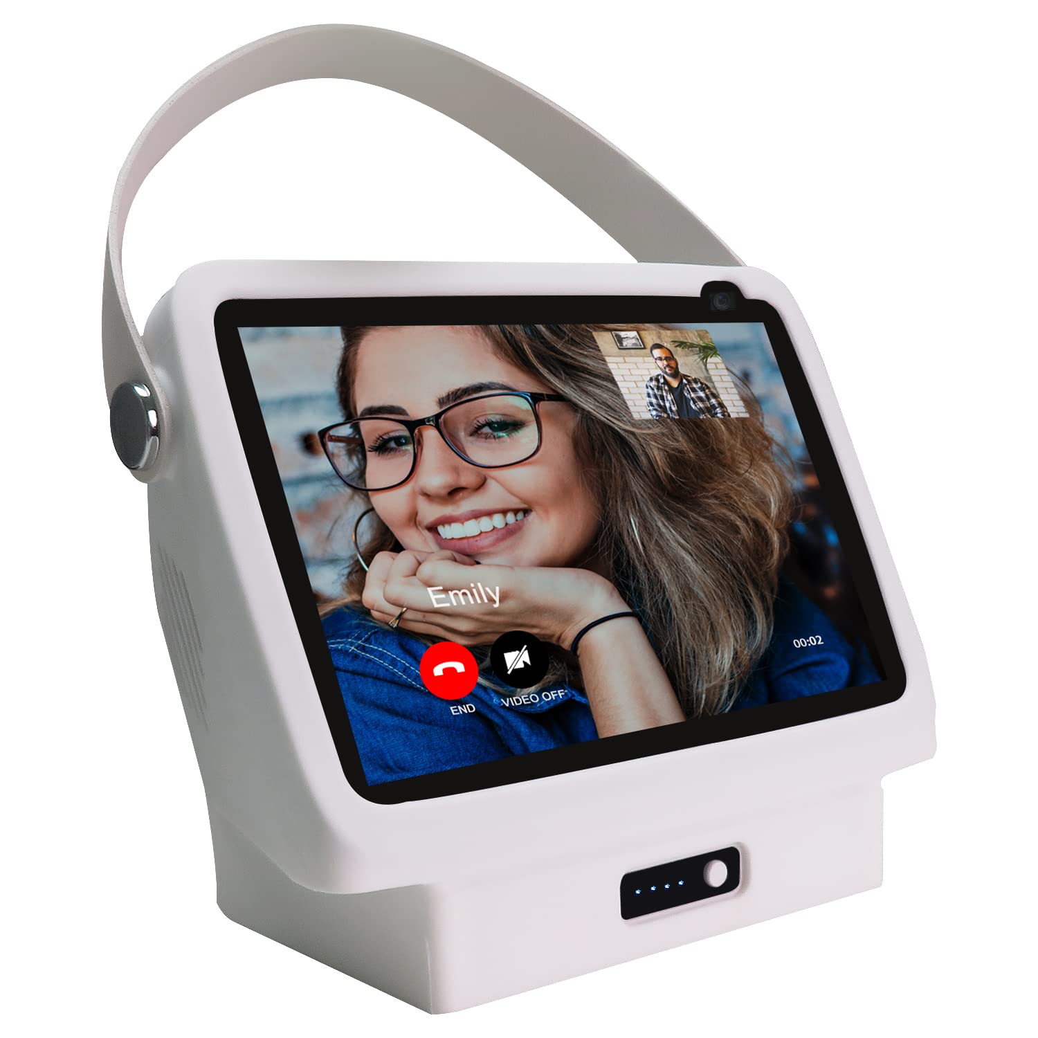 Blanou Battery Base For Show 8 1St & 2Nd, Portable Show 8 Charger, Xiaodu Smarts Speaker Battery Stand 15600Mah, 9.5 Hours Work 