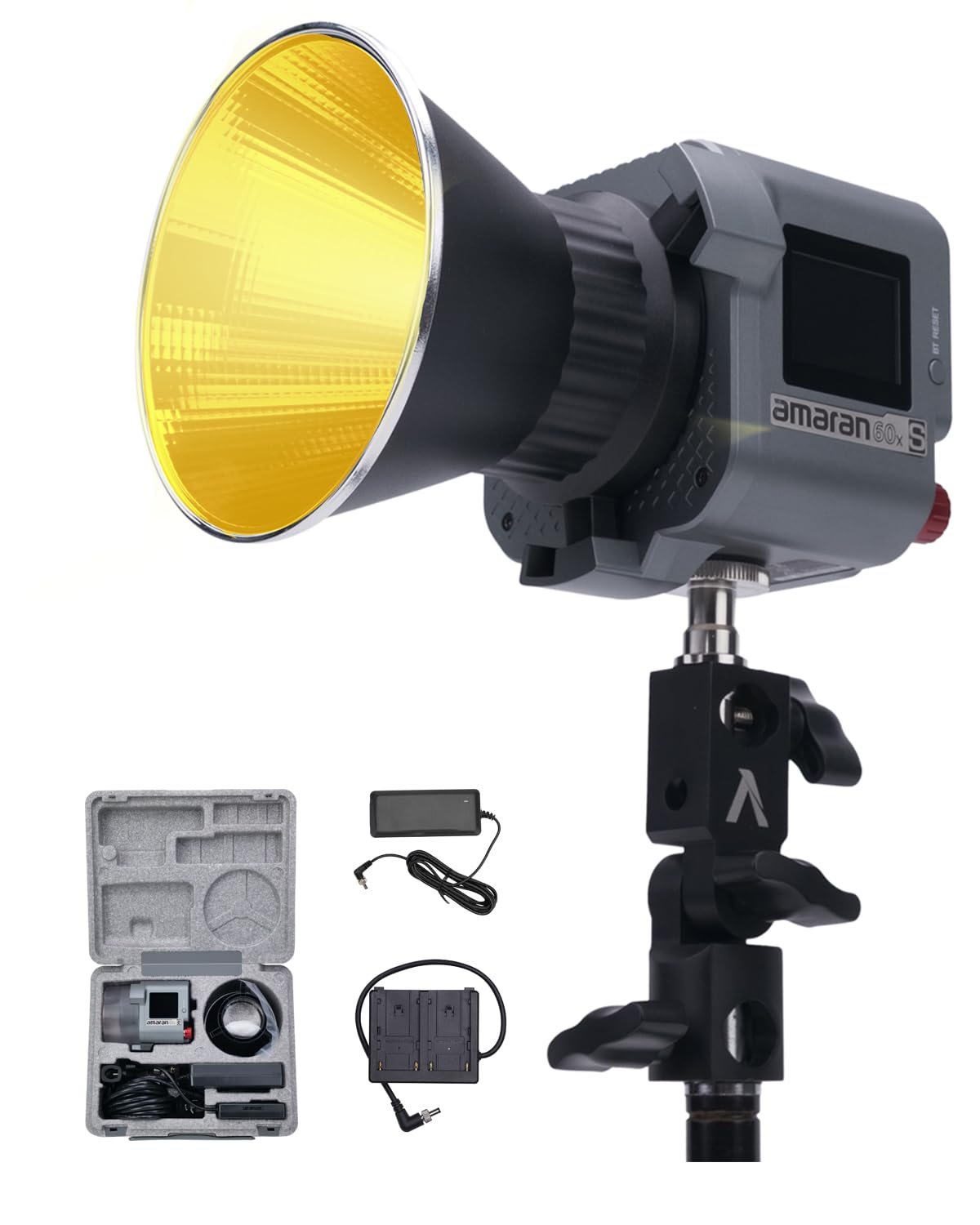 Aputure Amaran Cob 60Xs Video Lighting Amaran 60X Upgrade Bi-Color Bowens Mount Point-Source Led Studio Light, Ssi (D56) Of 87, 