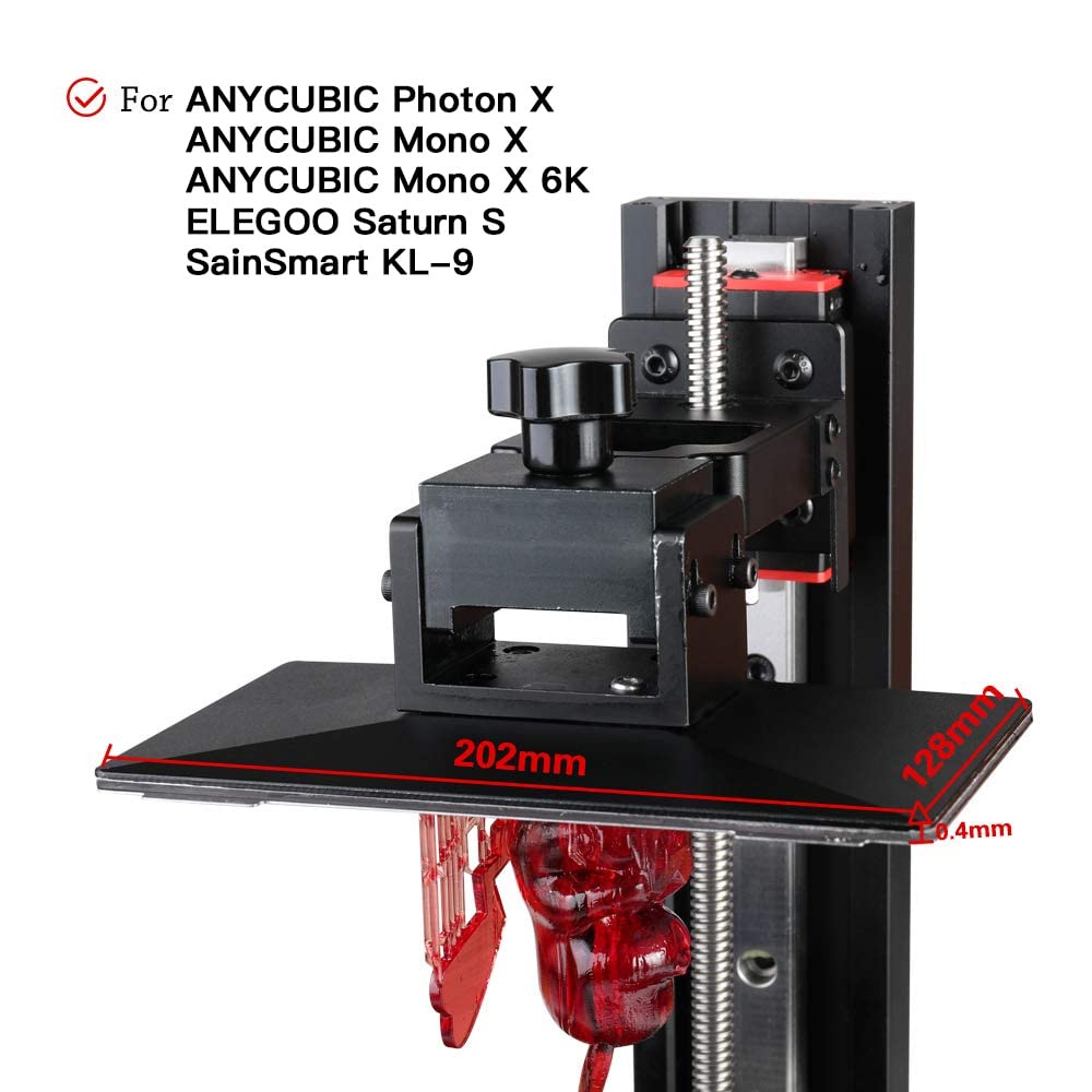 Sovol 3D Upgraded Platform 2 Pack, Resin Magnetic Flexible Steel Plate Flex Bed For Anycubic Photon X Mono X Mono X 6K Photon M3