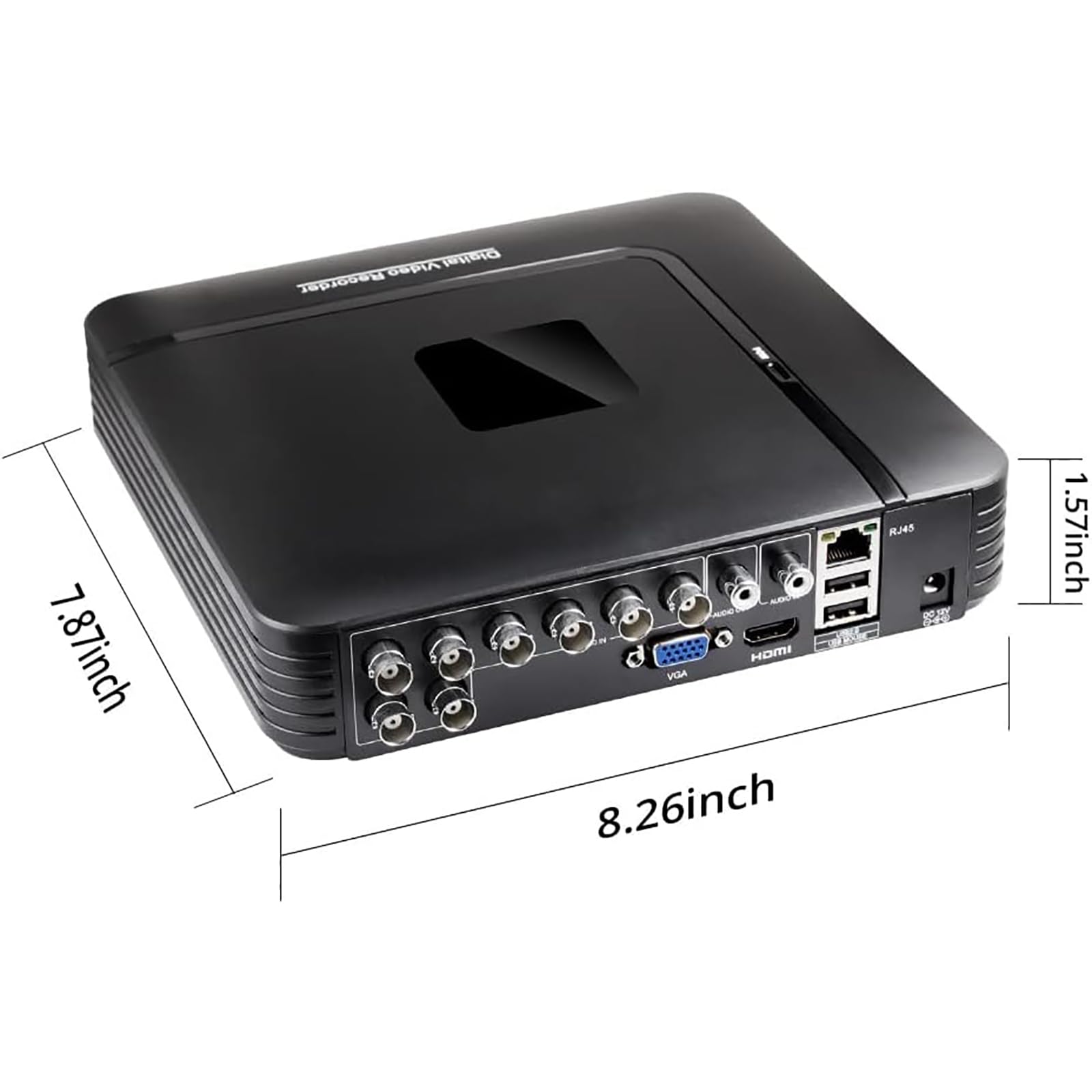 1080P 8Ch Surveillance Dvr Recorder H.265+ Standalone 4 In 1 Cctv Digital Video Recorder Dvr For Security Camera Home Surveillan