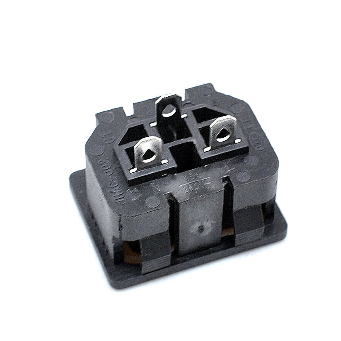 Oiyagai 10Pcs Ac 250V 10A Iec 320 C13 Panel Mount Connector Socket