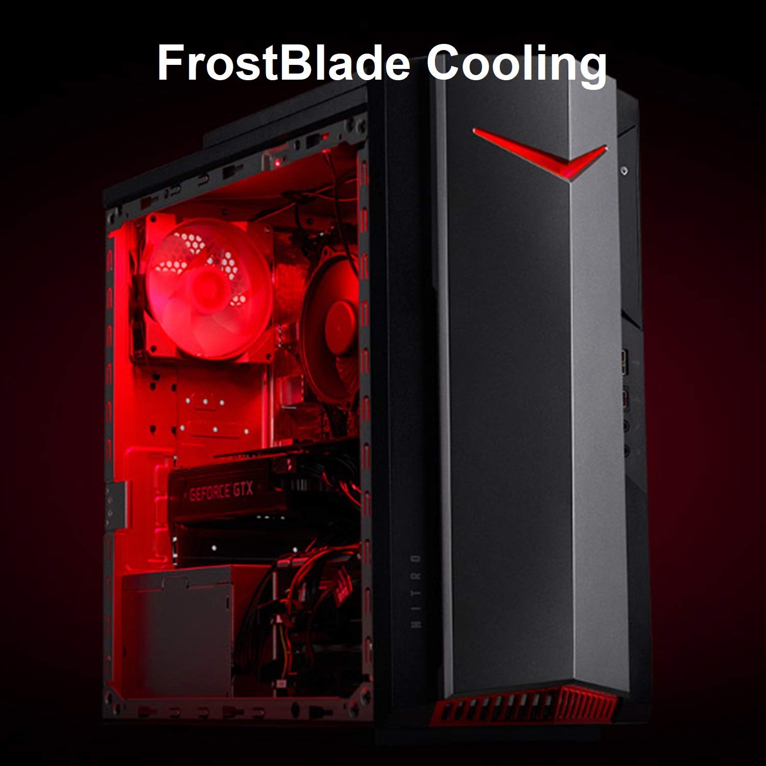 Acer Nitro 50 N50-640-Ur11 Gaming Desktop | 12Th Gen Intel Core I5-12400F 6-Core Processor | Nvidia Geforce Gtx 1650 | 8Gb 3200M