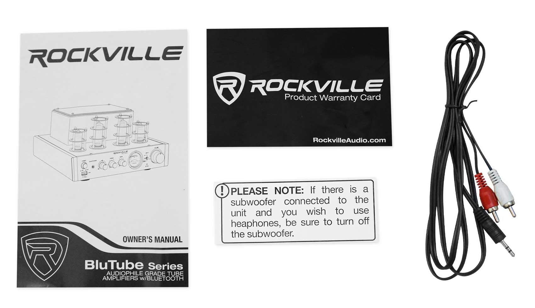 Rockville Blutube Sg 70W Tube Amplifier/Home Theater Stereo Receiver W/Bluetooth