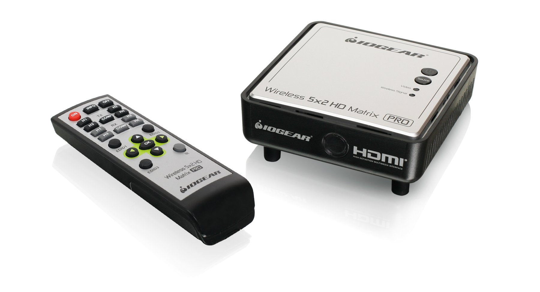 Iogear Wireless Hdmi 1080P 3D Long Range Matrix Pro Computer/Tv/Projector Video Audio Expandable Receiver