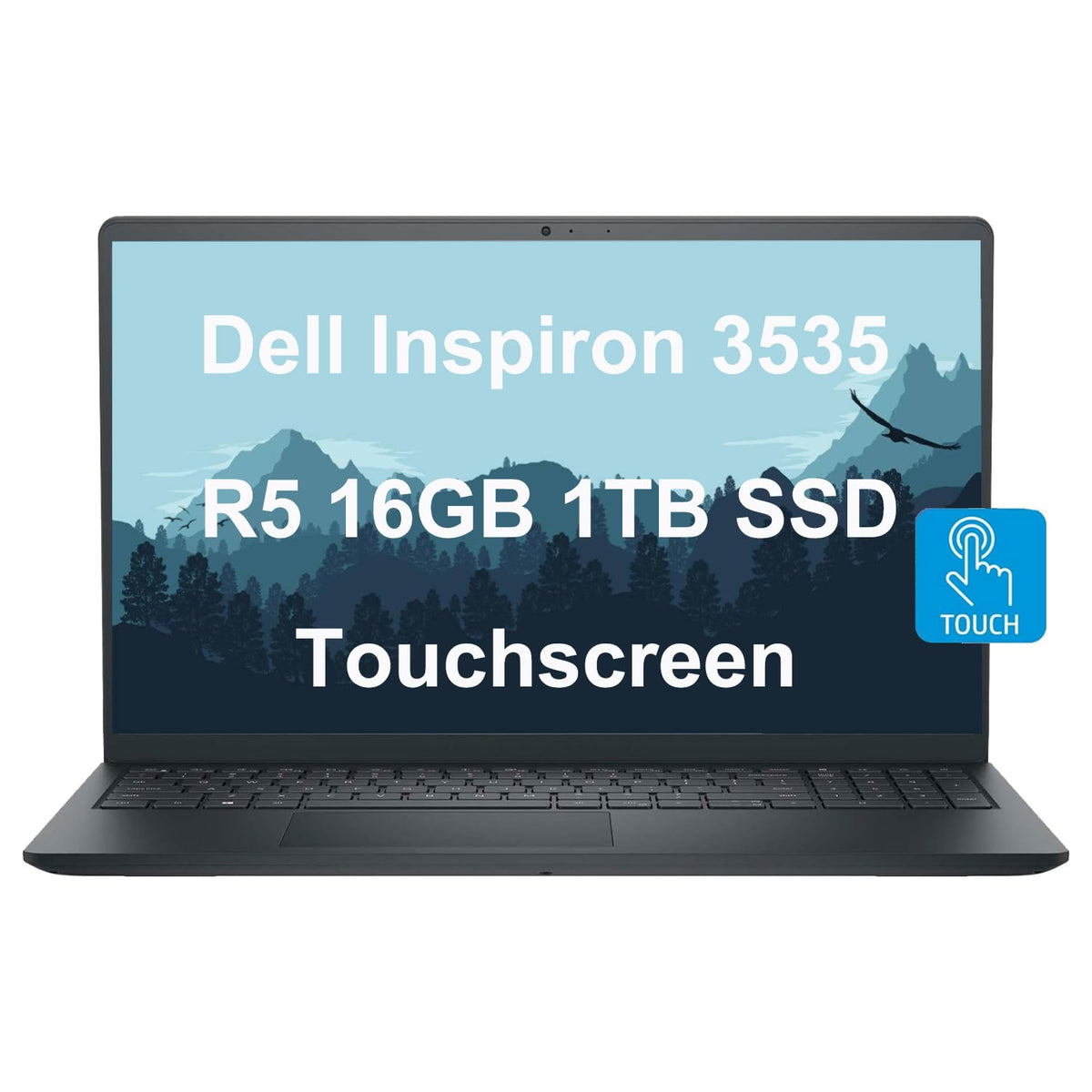 Dell Inspiron 15 15.6'' Laptop (Fhd Touchscreen, Amd Ryzen 5 7530U, 16Gb Ram, 1Tb Pcie Ssd, (6 Core Beat I7 1165G7) ) Numeric Ke
