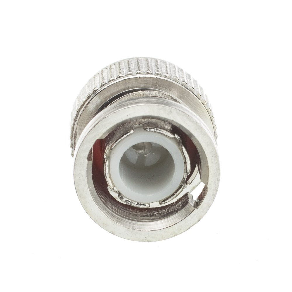 Cablewholesale Rg58 Solid Core Bnc Male Crimp Connector, 3 Piece Set