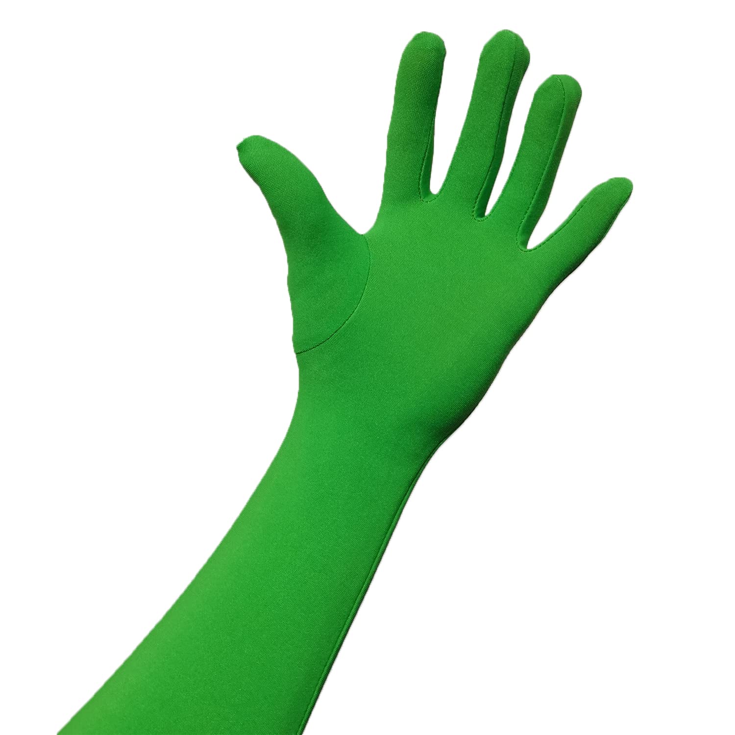 Jomocare Chromakey Gloves Green Chroma Key Glove Invisible Effects Background Chroma Keying Green Gloves For Green Screen Photography Photo Video(Tight, Green X2Pairs)