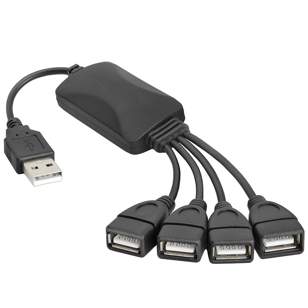 Cmple   4 Port High Speed Usb 2.0 Splitter, Unpowered Usb Hub