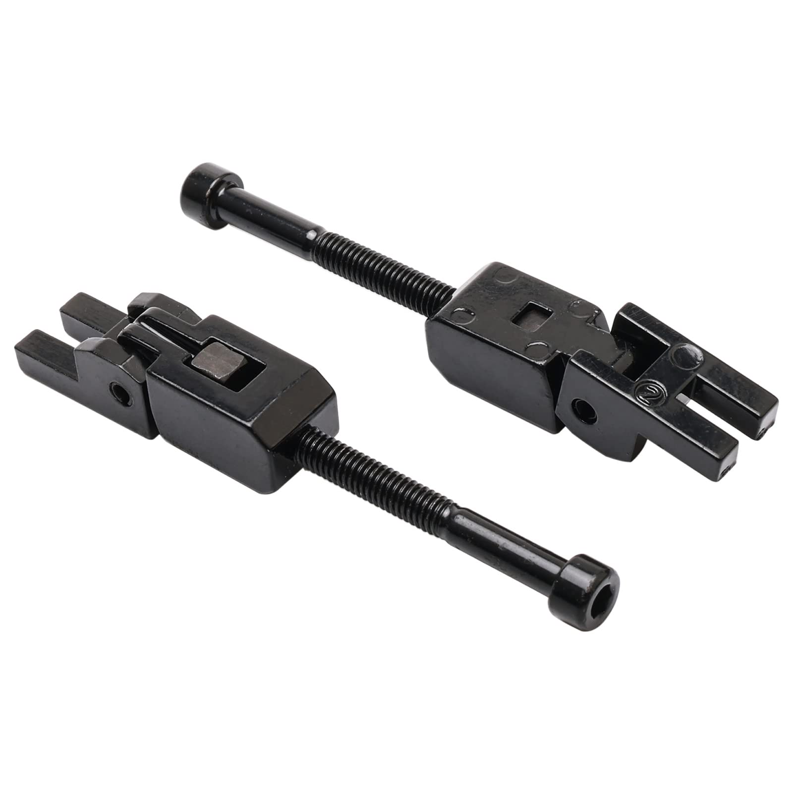 Swhmc 6 Pcs/Set Double Locking Guitar String Saddles For Floyd Rose Guitar Tremolo Bridge With Saddle Blocks And Screws (Black)