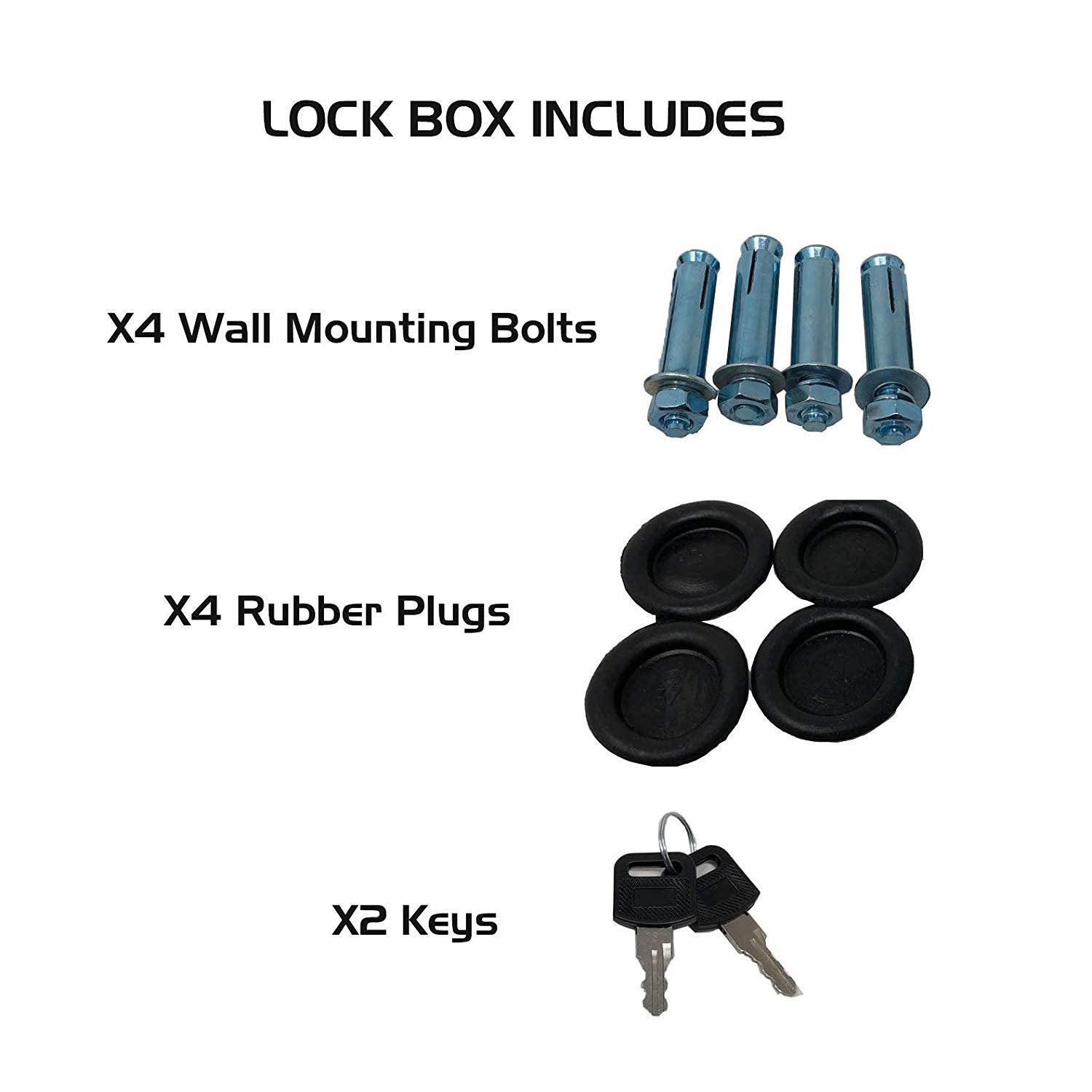 Ares Vision Heavy Duty White 21' X 24' X 8' Dvr/Pc Security Lock Box 16 Gauge With Exhaust Fan (21X24X8, White)