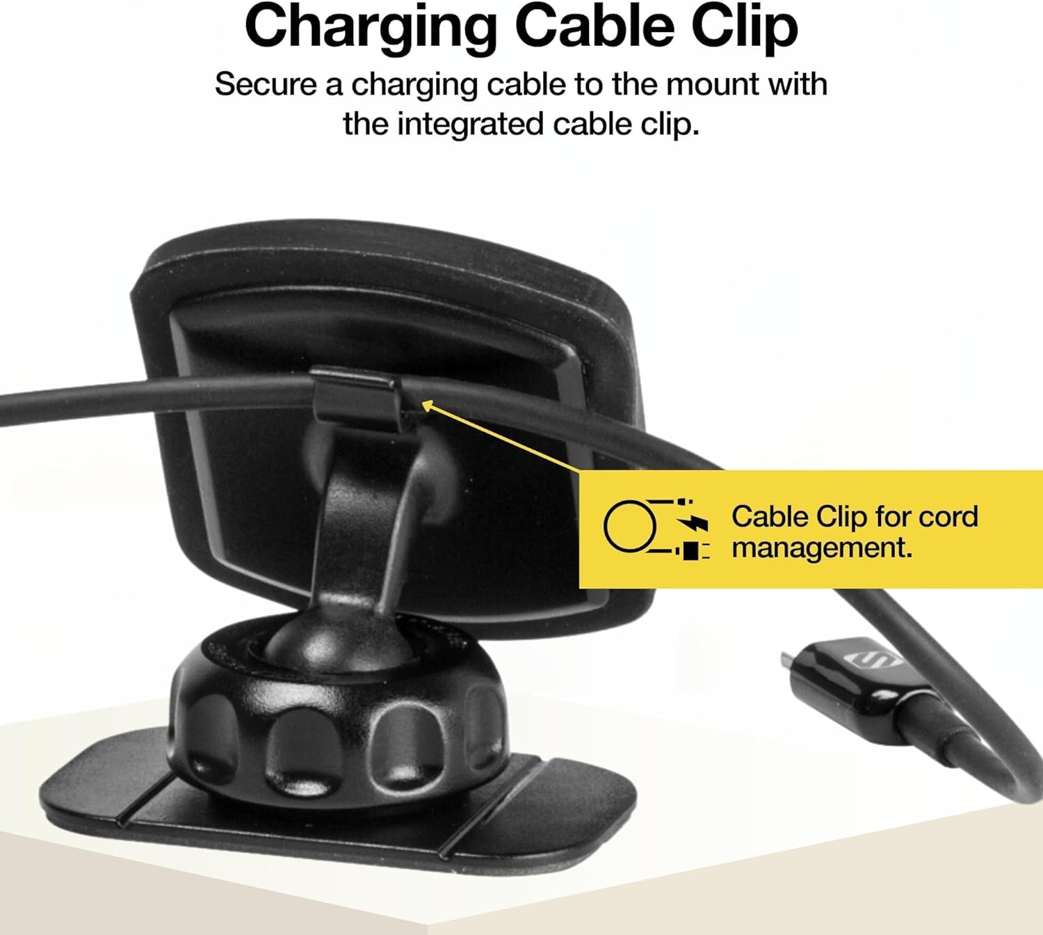 Scosche MAGDM2 MagicMount Magnetic Car Phone Mount for Dashboard, 360� Adjustable Magnet Head, Universal Cell Phone Holder for Car, Compatible with iPhone, Samsung, and All Devices