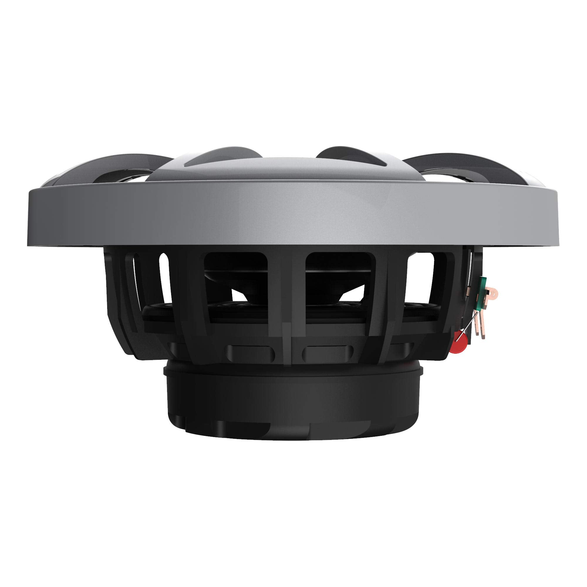 Wet Sounds Xs Series Silver Grill 6.5'' Oem Replacement Speakers W/120 Watt Peak Power