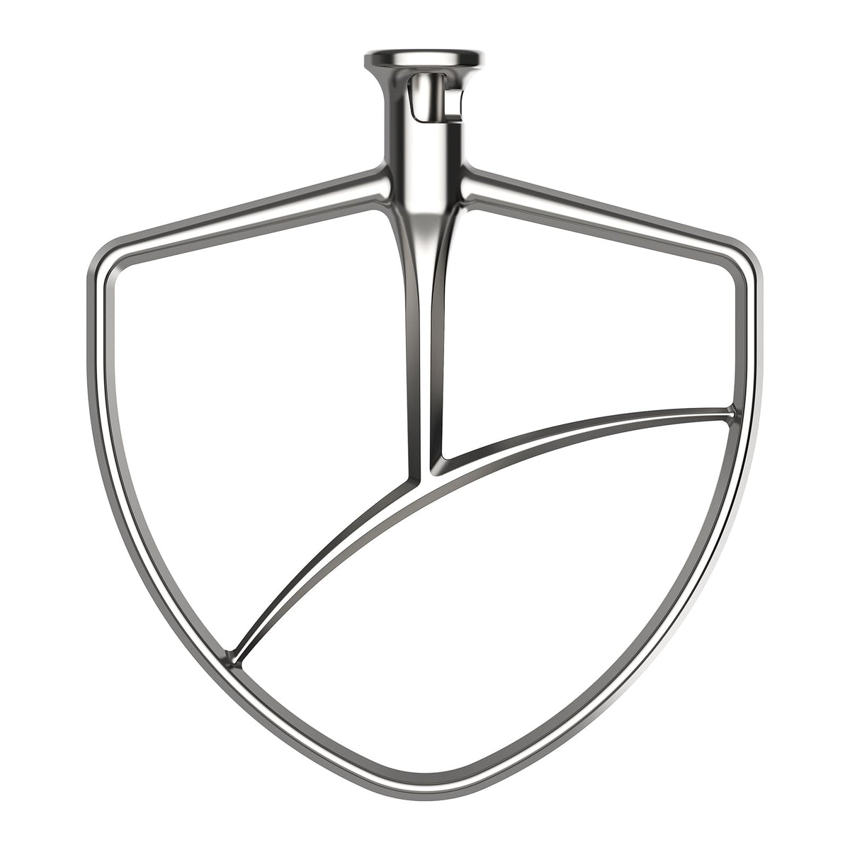 Stainless Steel Flat Beater For Kitchenaid 5Plus/6 Qt. Bowl Lift Stand Mixers, Paddle Attachment For Kitchenaid Mixer, Dishwashe
