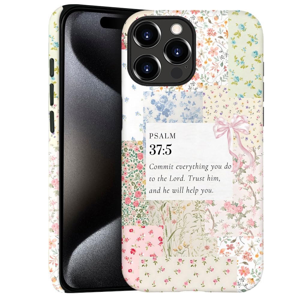 Case for iPhone 11 Pro Max - Slim Fit Anti-Scratch Phone Case for Girl Women - Christian Collage Patchwork Jesus Faith (Frosted)