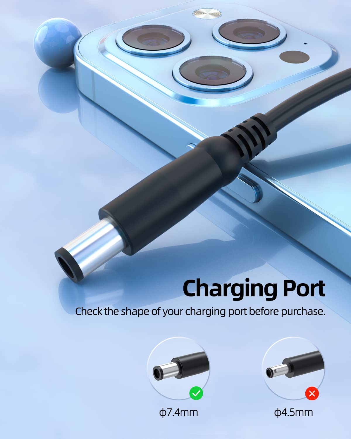 19.5V Ac Power Adapter Fit For Dell Monitor S2415H S2415Hb S2715H S2317Hj P2714T Sx2210T S2317Hwi S2419Hm P2314T Charger Supply Cord