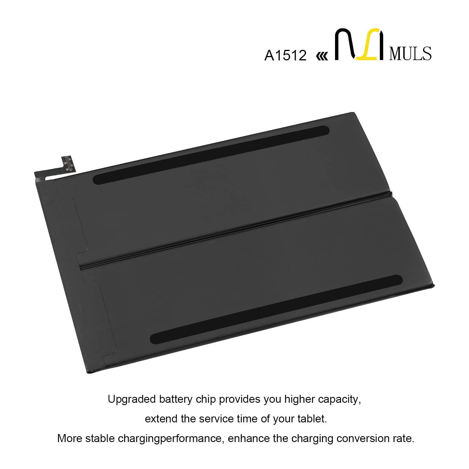 Muls A1512 Tablet Battery For Apple Ipad Mini 2 & Ipad Mini 3 A1489 A1490 A1491 A1599 A1600 A1601 Me276Ll/A Mf066Ll/A Mf247Ch/A