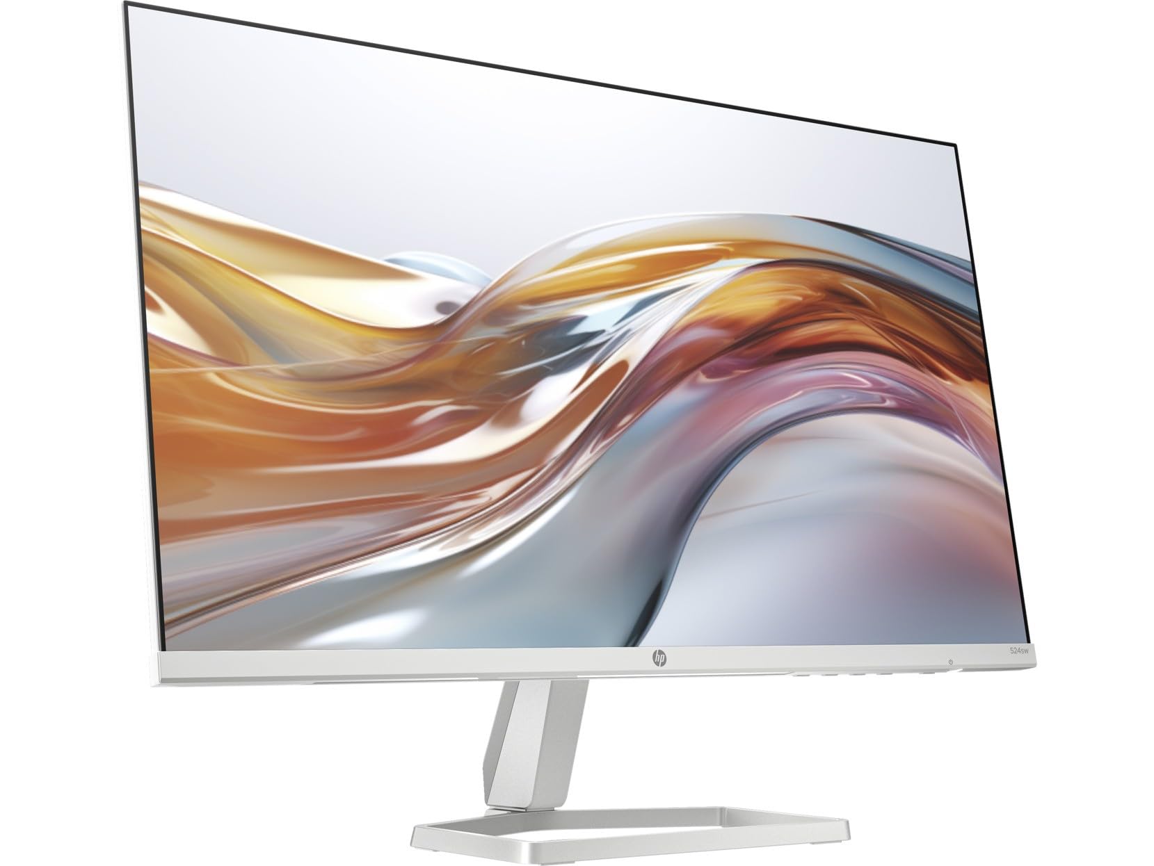Hp Series 5 524Sw 24 300 Nits Ips Fhd Monitor (Replaces M24Fw) Adjustable Tilt, Flicker Free, Anti-Glare, Ultra-Thin, Low-Blue L