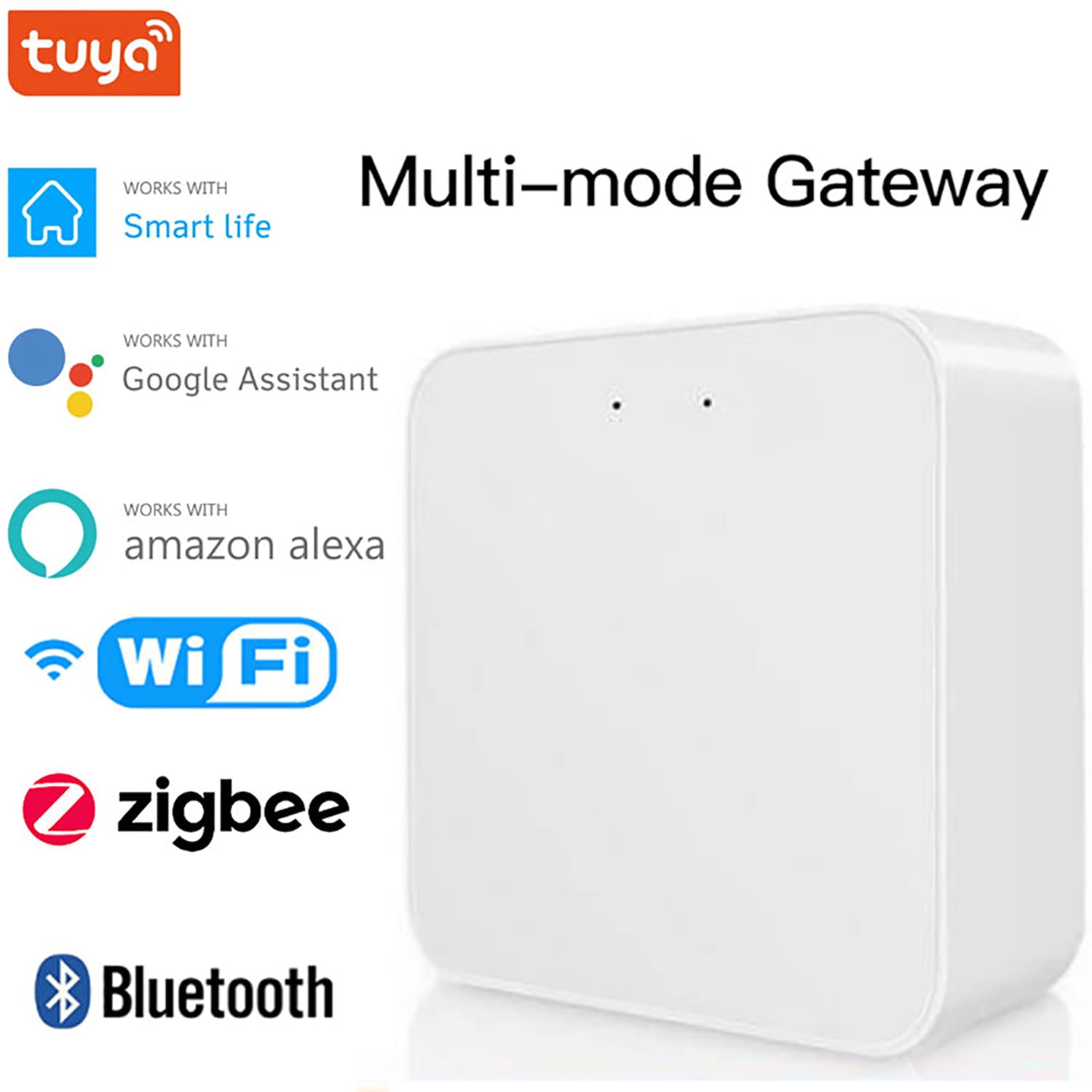 Smart Multi Mode Gateway: Zigbee 3.0 & Bluetooth & Mesh Hub, App Remote Control, Intelligent Bridge Wireless Smart Home Gateway
