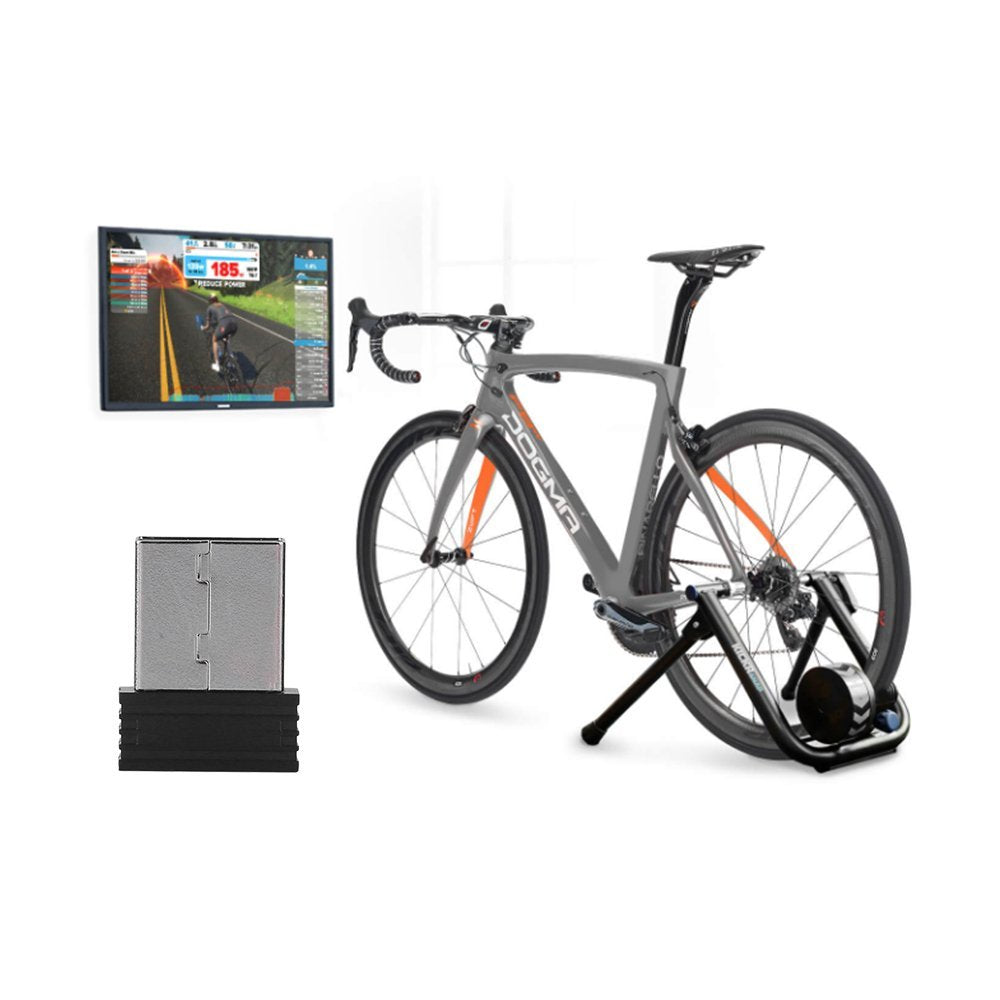 Usb Ant+ Stick Dongle Adapter Wireless Receiver For Zwift, Thesufferfest, Trainerroad, Rouvy To Upgrade Bike Trainer U1