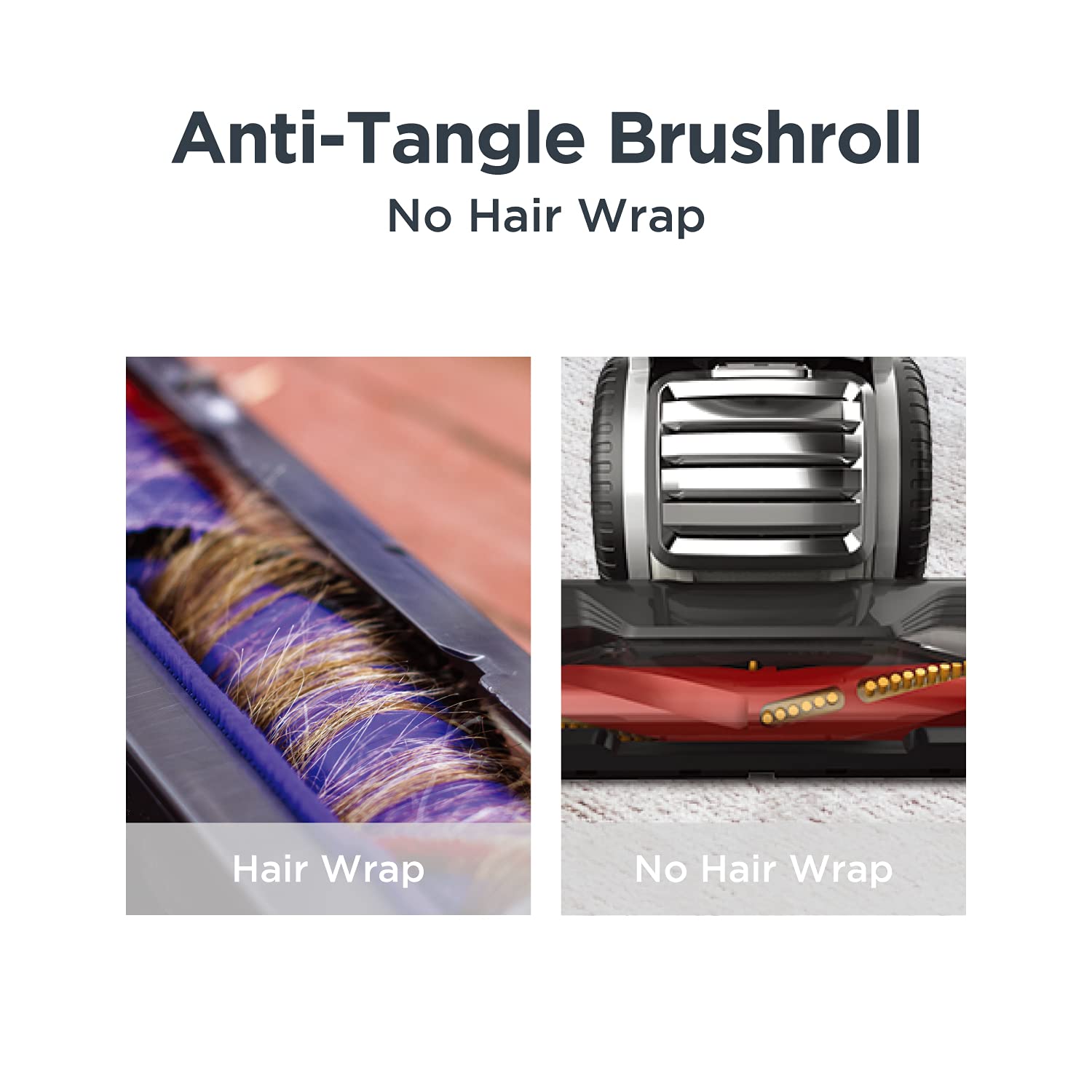 Eureka Pet Upright Vacuum Cleaner For Home, Bagless Upright Vacuum Cleaner Swivel Steering, Powerful Lightweight Upright Vacuum