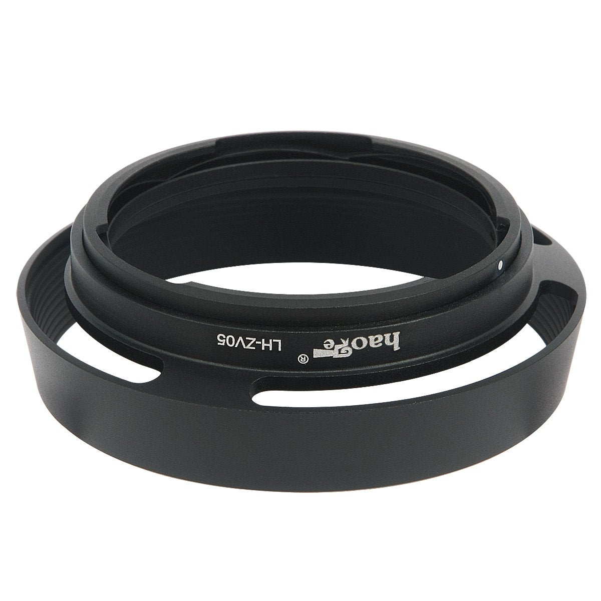 Haoge Lh Zv05 Round Metal Lens Hood For Carl Zeiss Biogon T* 2/35 35Mm F2 Zm, C Biogon T* 2.8/35 35Mm F2.8 Zm, Planar T* 2/50 50
