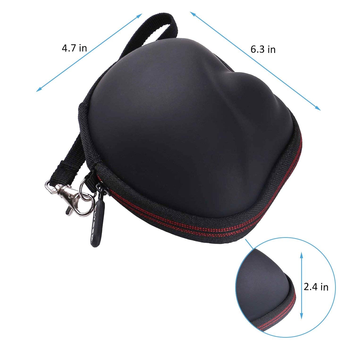 Ltgem Hard Case For Logitech Ergo M575 / M570 Wireless Trackball Mouse - Travel Protective Carrying Storage Bag (Case Only)