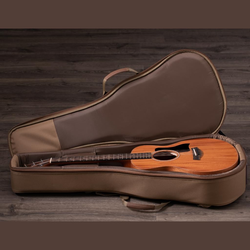 Taylor Gs Mini E Mahogany Acoustic Electric Guitar   Natural With Black Pickguard