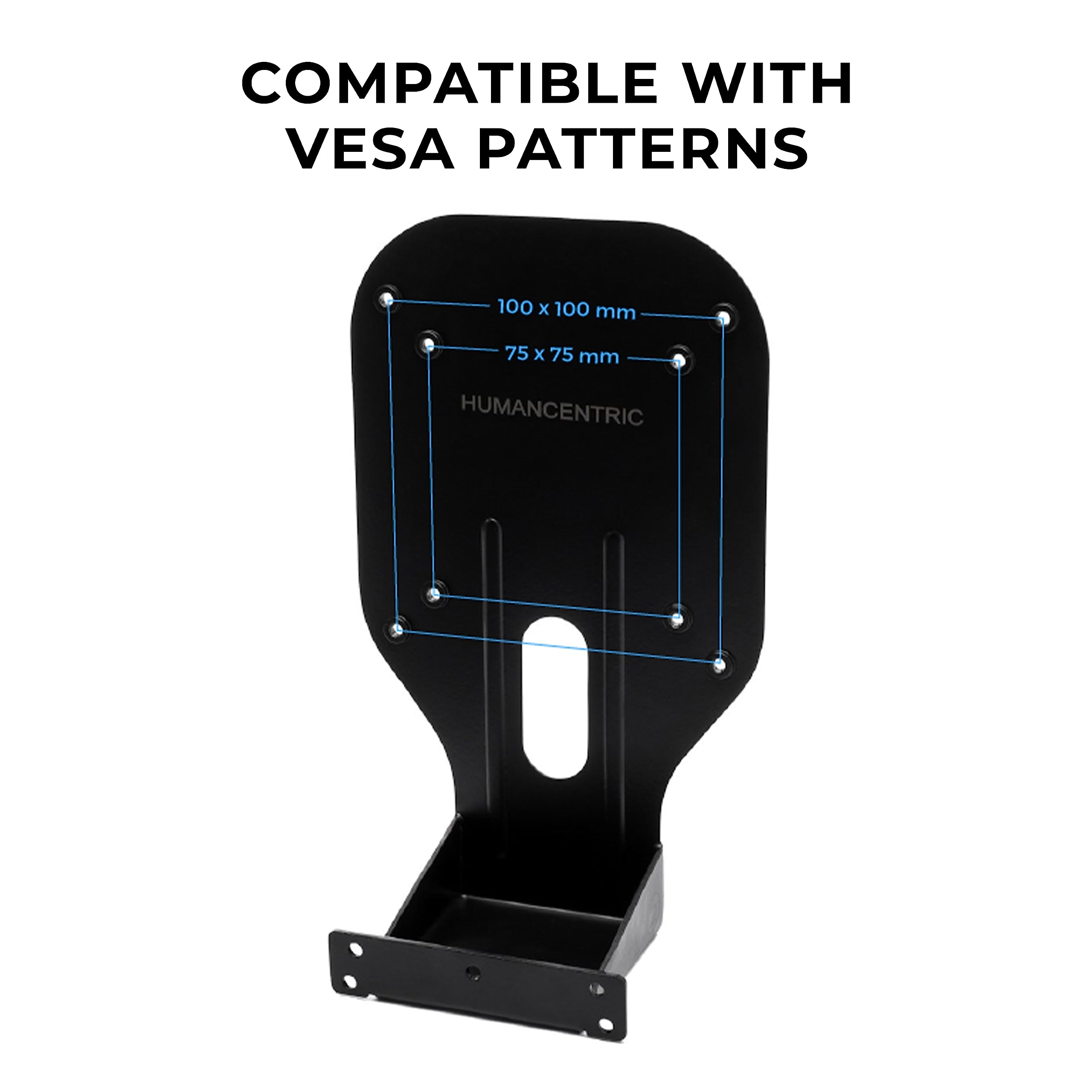 Humancentricvesa Mount Adapter Bracket For Hp Monitors 2011X, 2211X, 2311X, 2511X, 2711X (V3)