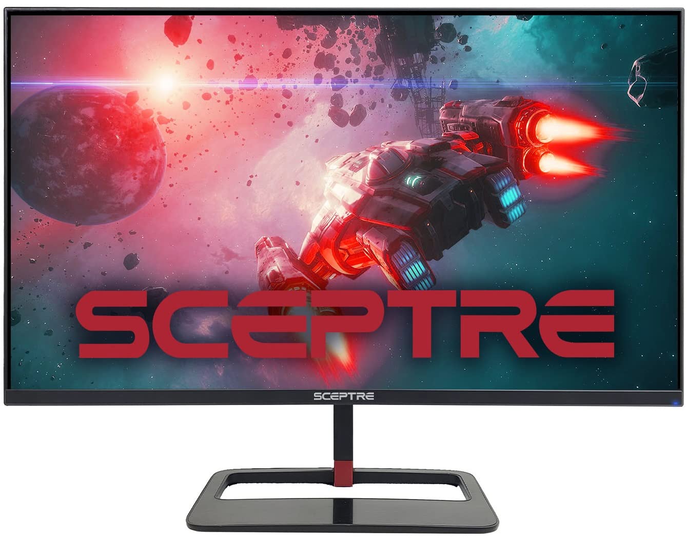Sceptre 32 Inch Qhd Ips Monitor Hdr400 2560X1440 Displayport Up To 144Hz 1Ms 120% Srgb Height Adjustable, Buildin Speakers Gunm