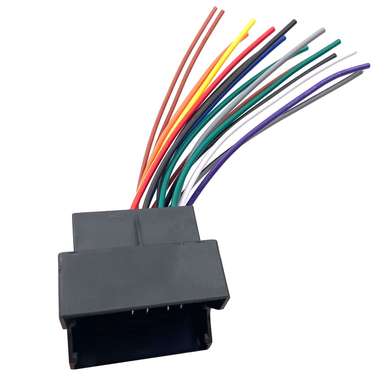 Thewinio Stereo Radio Wiring Harness Replacement For Volkswagen, Vw, Bmw, Audi Aftermarket Replacement Install Power/Speaker Cab