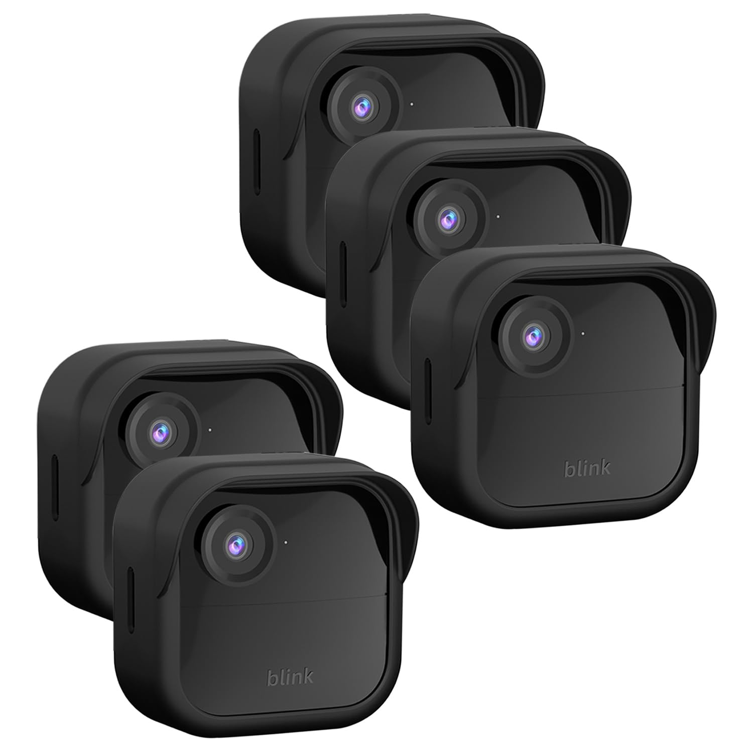 Silicone Case Cover For All New Blink Outdoor 4 (4Th Gen)   Weatherproof Protective Skin Cover With Hat Brim For All New Blink O