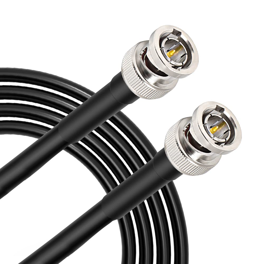 Xrds  Rf Sdi Cable 250Ft, Hd Sdi Cable 75 Ohm Bnc Male To Bnc Male Video Coaxial Cable For Video Surveillance Camera Cctv System