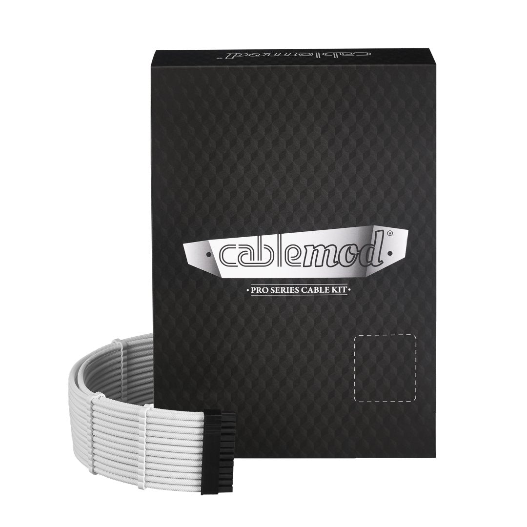 Cablemod Rt Series Pro Modmesh Sleeved Cable Kit For Asus/Seasonic/Phanteks Revolt (White)