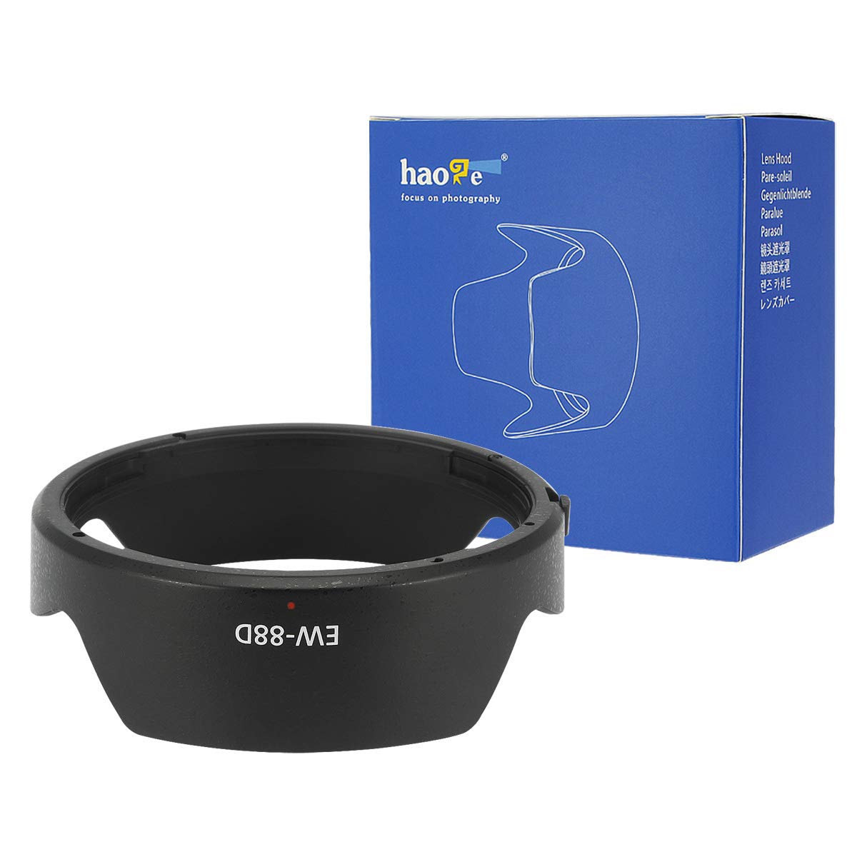 Haoge Bayonet Lens Hood For Canon Ef 16 35Mm F/2.8L Iii Usm Lens Replaces Canon Ew 88D