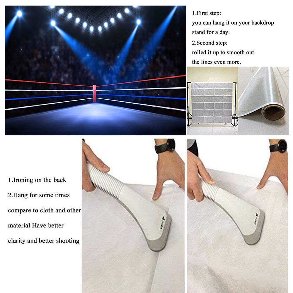 Mtmety Backdrop 10X7Ft Boxing Match Background Sports Competitive Theme Party Seamless Vinyl Photo Studio Props Backdrop Lsme975
