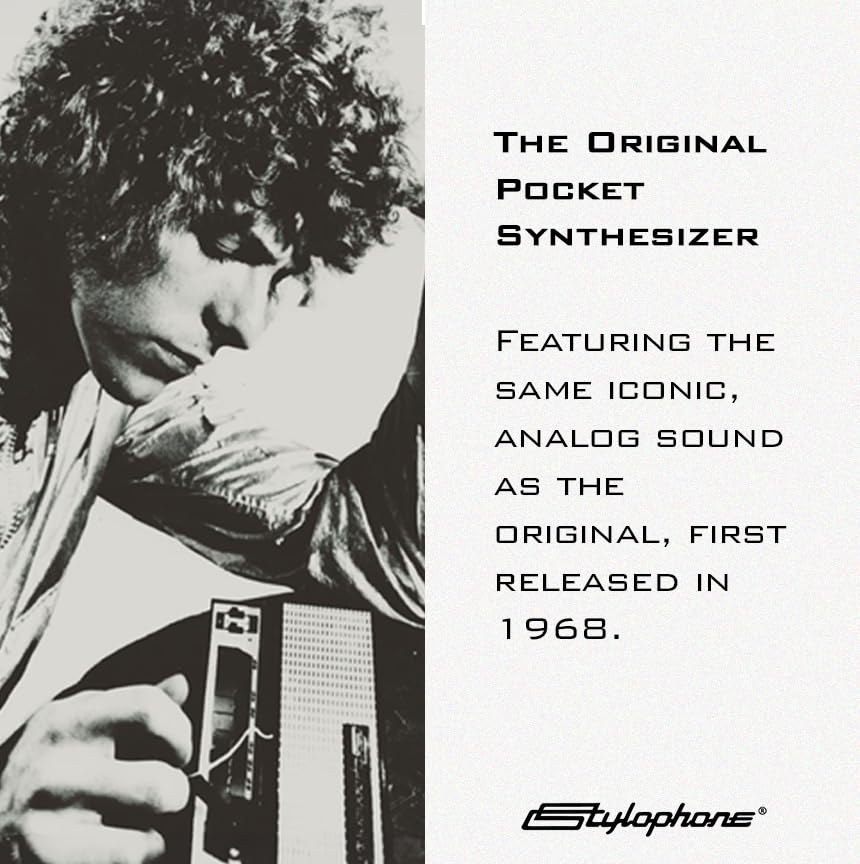Stylophone The Original Pocket Electronic Synthesizer | Synth Musical Instrument | Synthesizer Keyboard | Stylophone Instrument