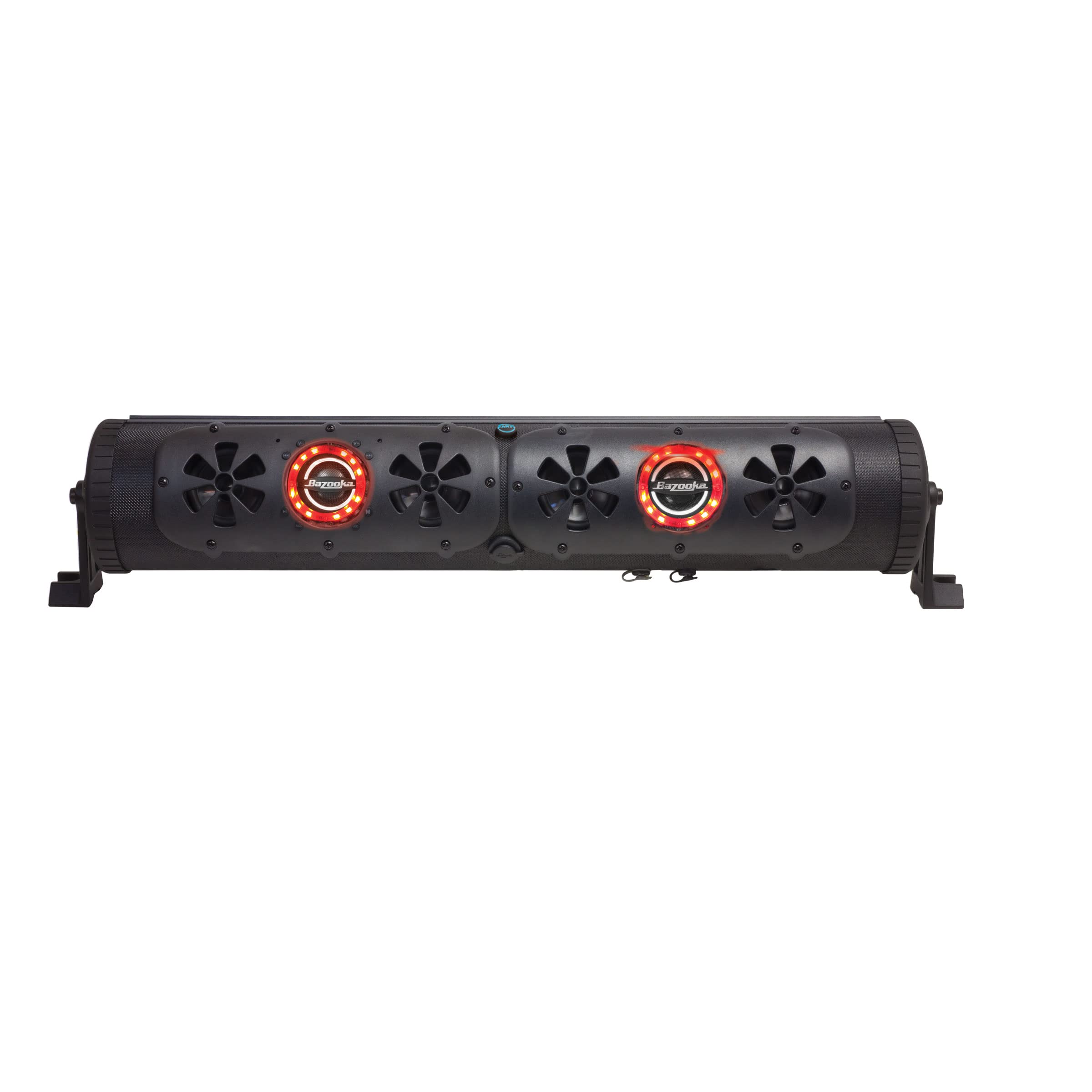 Bazooka 24 Inch G3 Bluetooth Party Bar | 450 Watt Max Power | Led Lights | Party Button Music Sharing | 8 Marine Grade Speakers | Off Road, Golf Cart, Marine And Outdoor Speaker System | Bpb24 G3