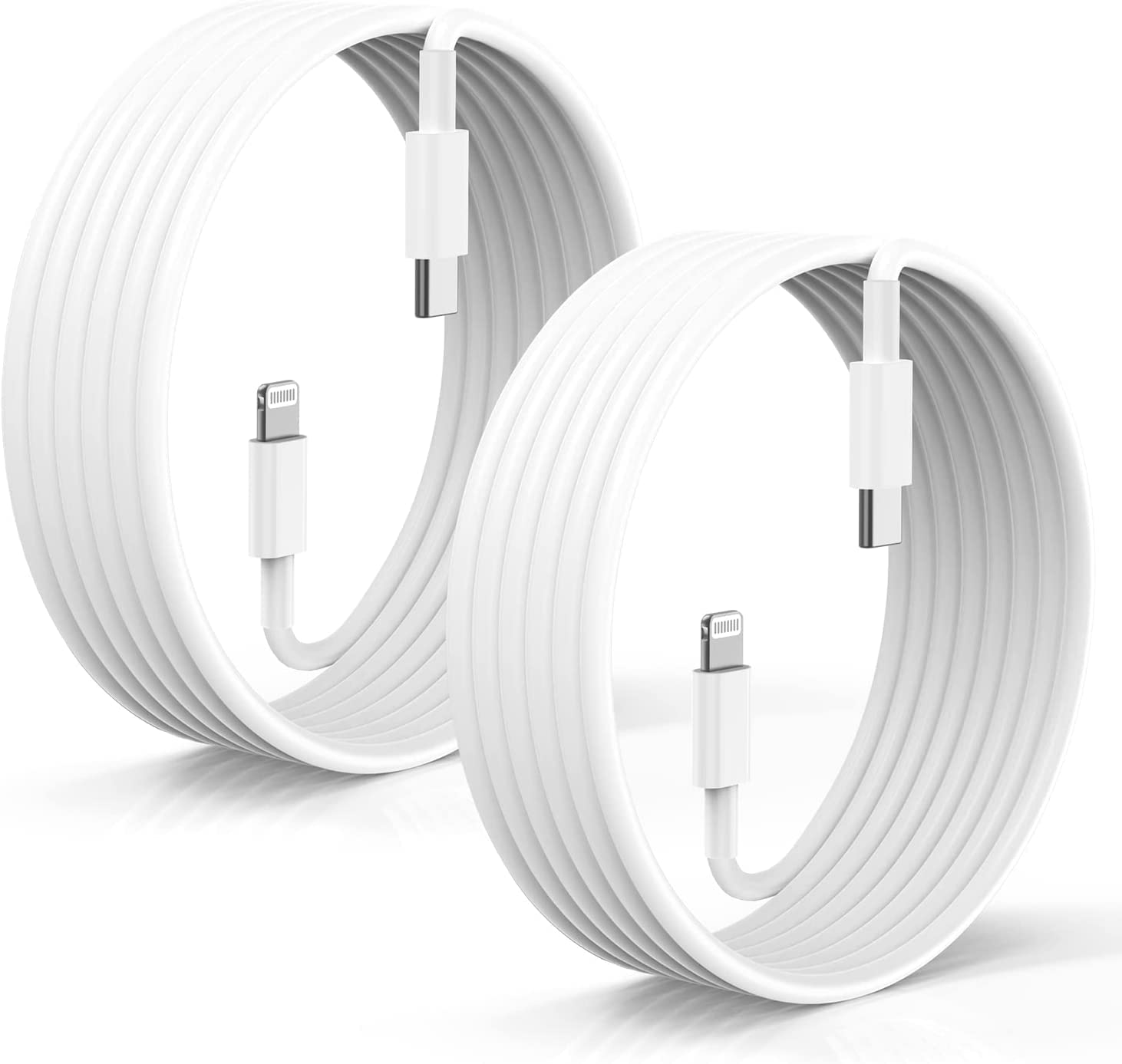 2Pack For Apple Iphone14 Fast Charger Cable 10Ft [Apple Mfi Certified], Usb Type C To Lightning Cable 10 Foot Apple Iphone Charging Cord For Apple Iphone14/Iphone13 /Iphone12 Pro/Pro Max/Xr Xs Plus