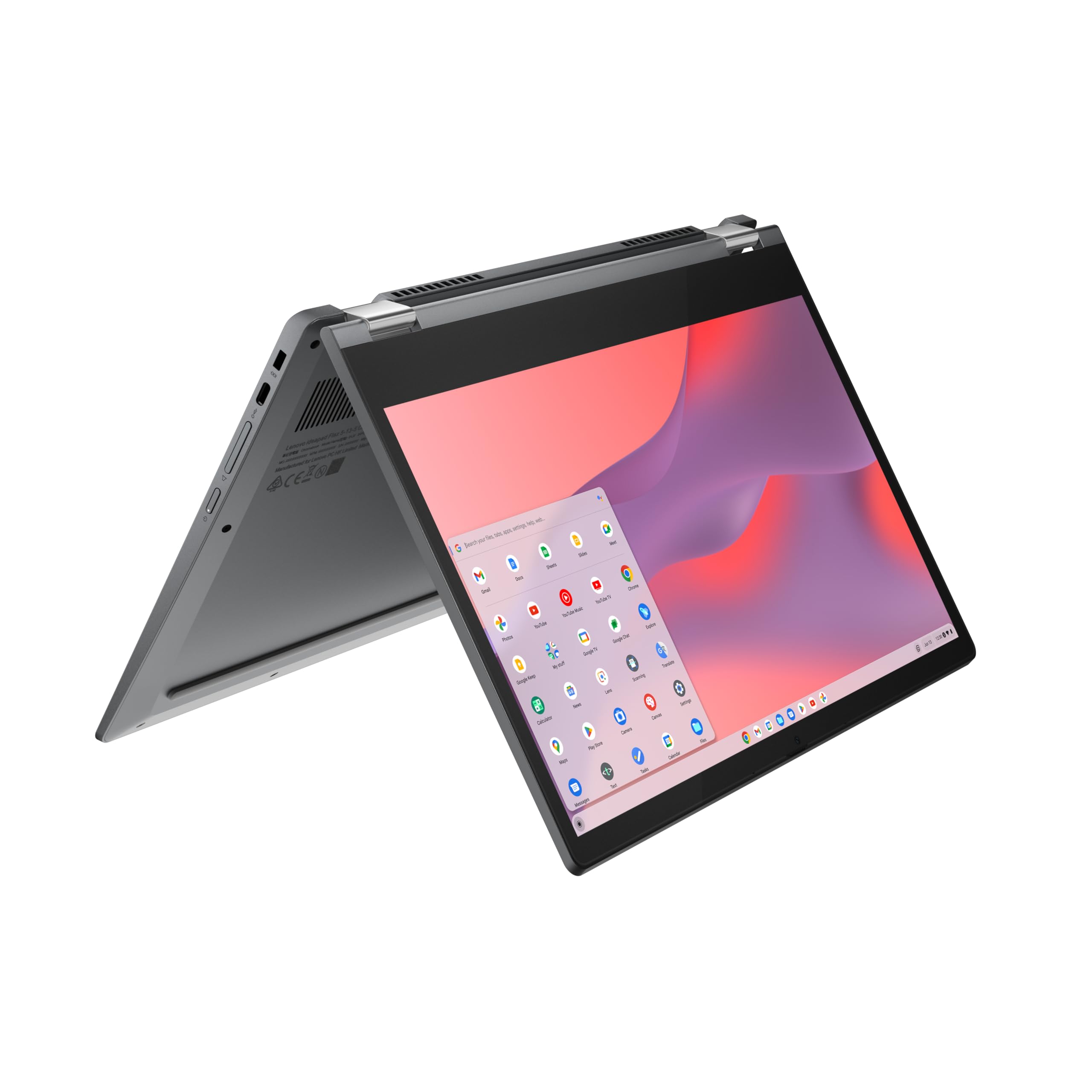 Lenovo   2022   Flex 5   Chromebook 2 In 1 Laptop   Intel Celeron N5205U   13.3'' Fhd Touch Display   4Gb Ram   64Gb Memory   Uh