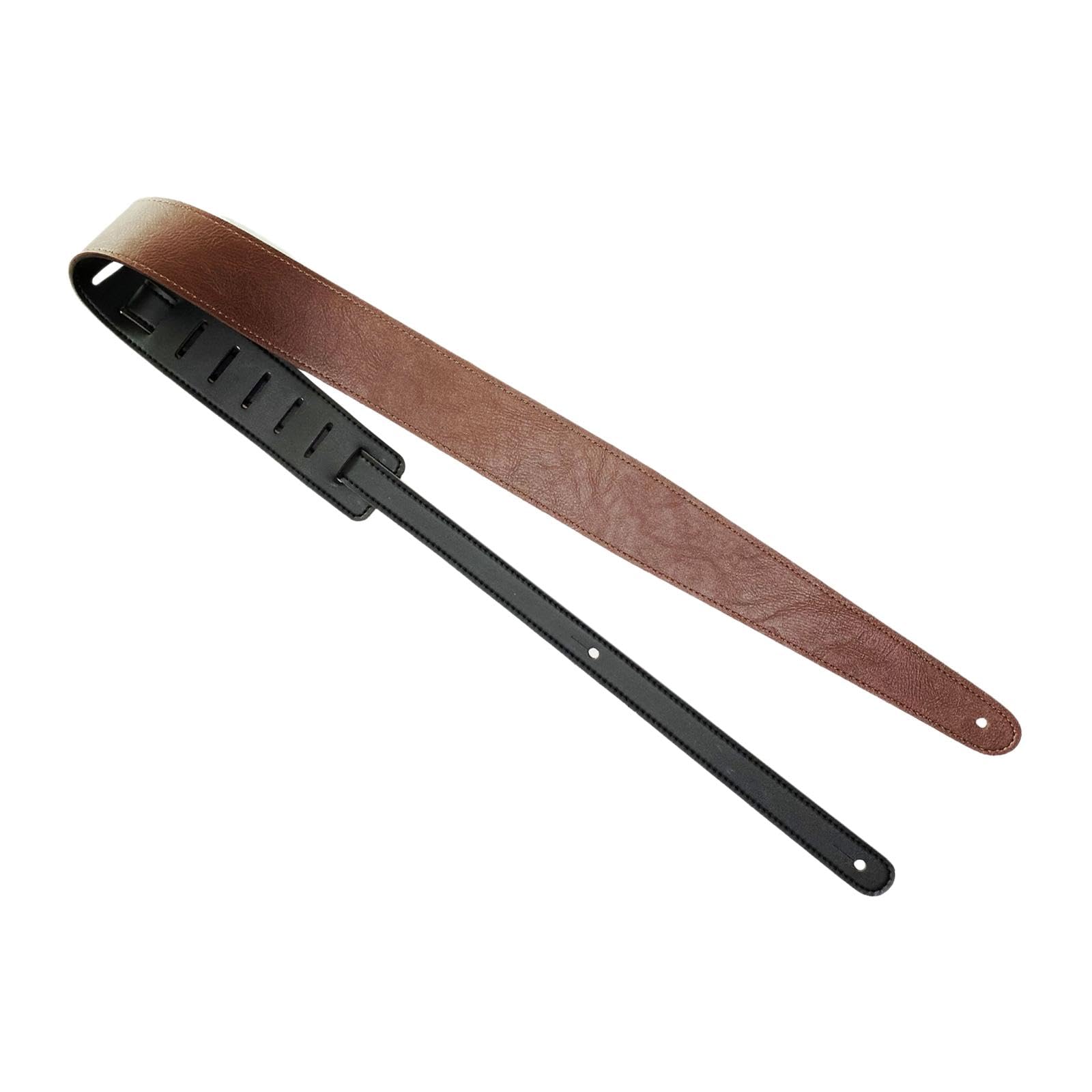ECOMISTIQ Double Sided Guitar Strap Leisure for Classical Guitars Electric Guitar Bass Deep Brown|Musical Instruments & Gear| Gu