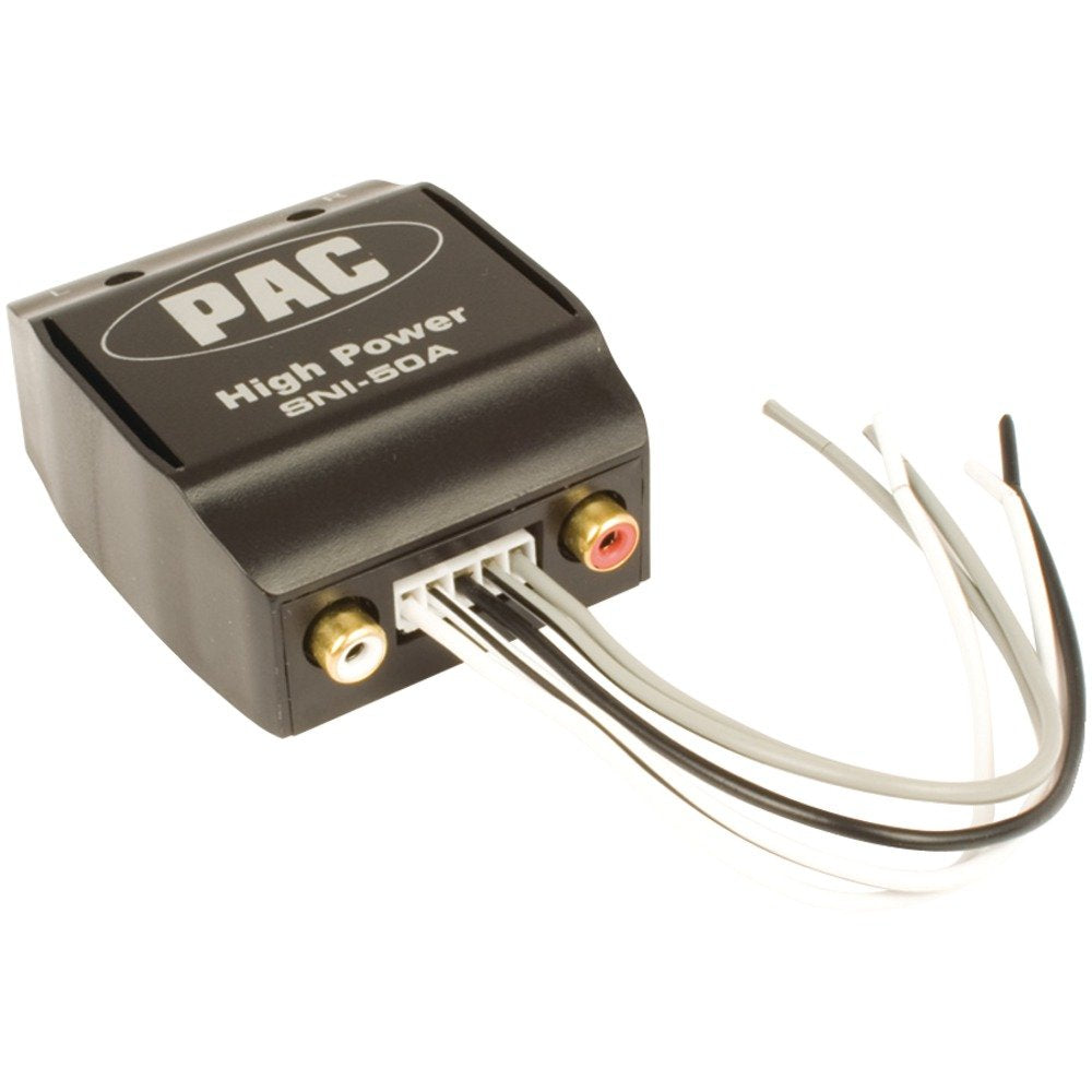 Pac Sni 50A Adjustable High Power 2 Channel Line Out Converter