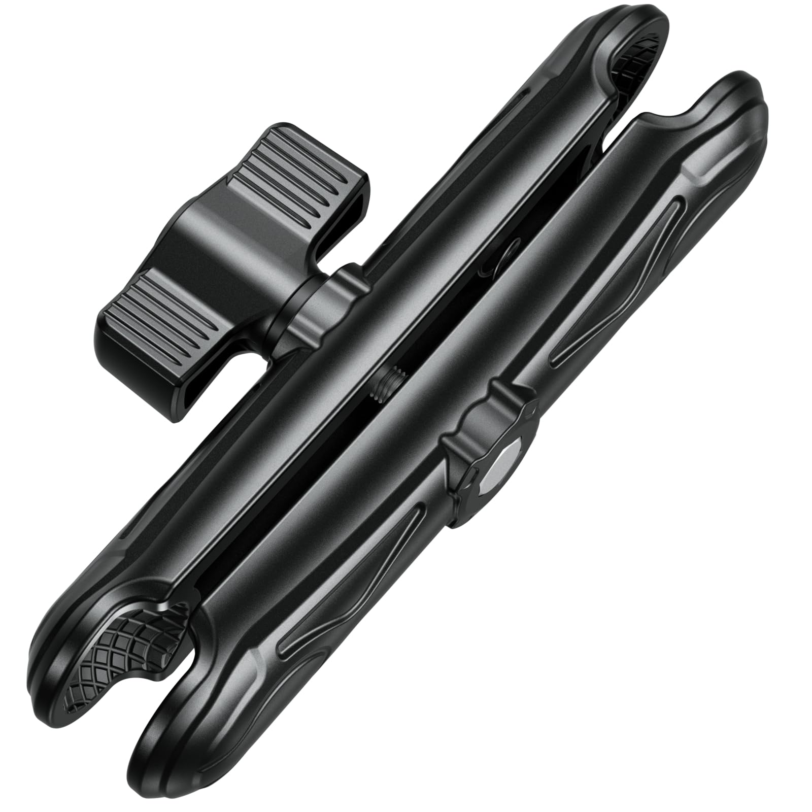 Vazeswin Double Socket Arm 5.9'' Aluminum Alloy Long Arm Compatible With Ram Mount B Size 1'' Ball Components